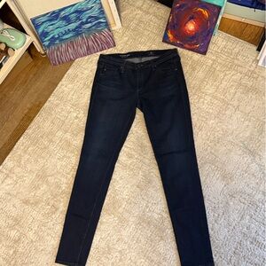 AG Adriano Goldschmied Dark Blue Skinny Jeans